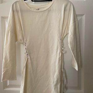 Corset shirt dress